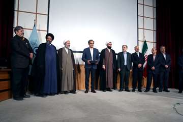 تکریم و معارفه سرپرست نماینده نهاد مقام معظم رهبری